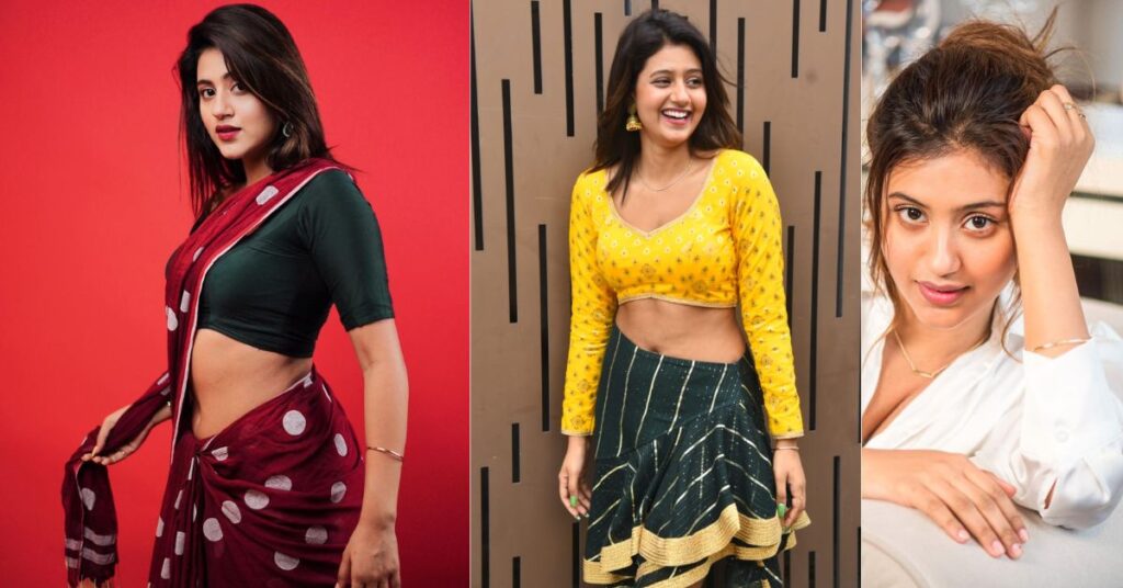 A screenshot of Anjali Arora's Instagram account, displaying her massive following and engagement, demonstrating her success as a social media influencer.