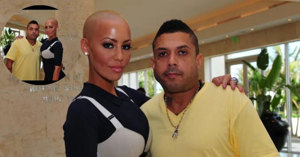 MIAMI, FL - JUNE 17: Benzino and Amber Rose behind the scenes of cover shoot for Hip-Hop Weekly on June 17, 2010 in Miami, Florida