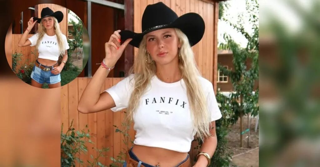 Hailey Welch partying with NBA legend Shaquille O’Neal, reflecting her celebrity connections and rise in net worth.